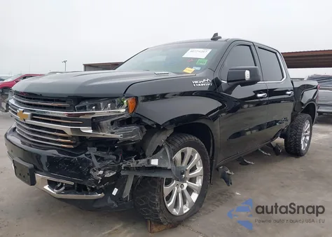 2020 Chevrolet Silverado K1500 High Country z USA, uszkodzony, nr VIN 3GCUYHET2LG340102